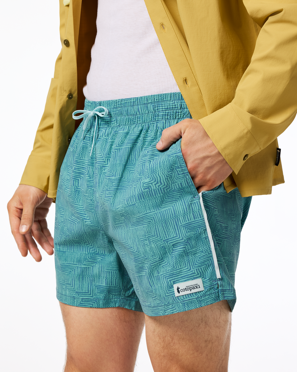 Brinco 5 Short - Print - Men s - Everyday Layering Comfort