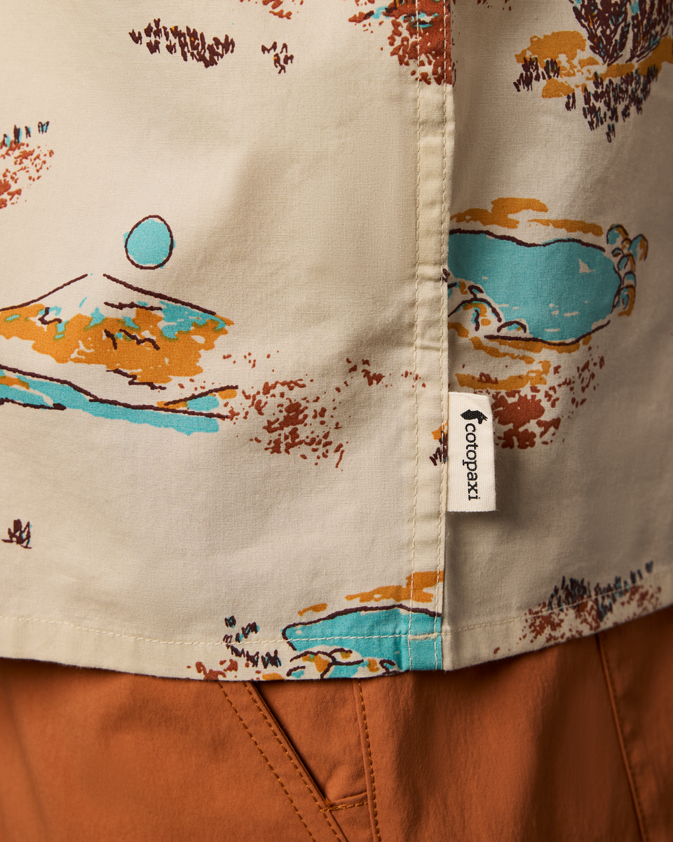 Estival Button Up Shirt - Print - Men s - Outdoor Ready Design