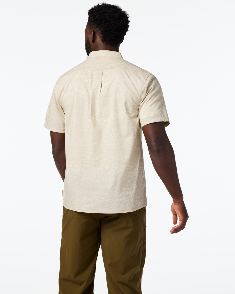 Estival Button Up Shirt - Print - Men s - Outdoor Ready Design