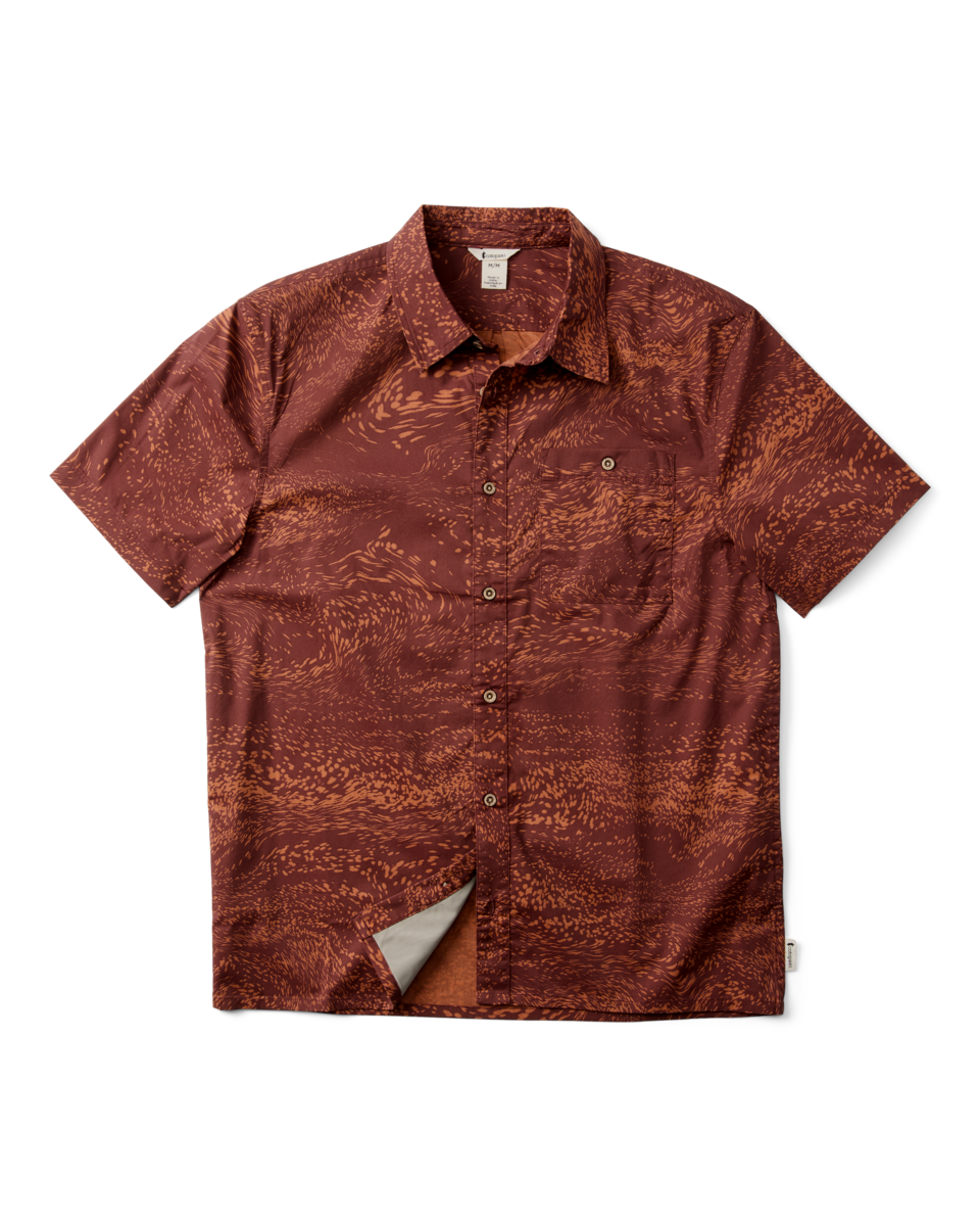 Estival Button Up Shirt - Print - Men s - Outdoor Ready Design