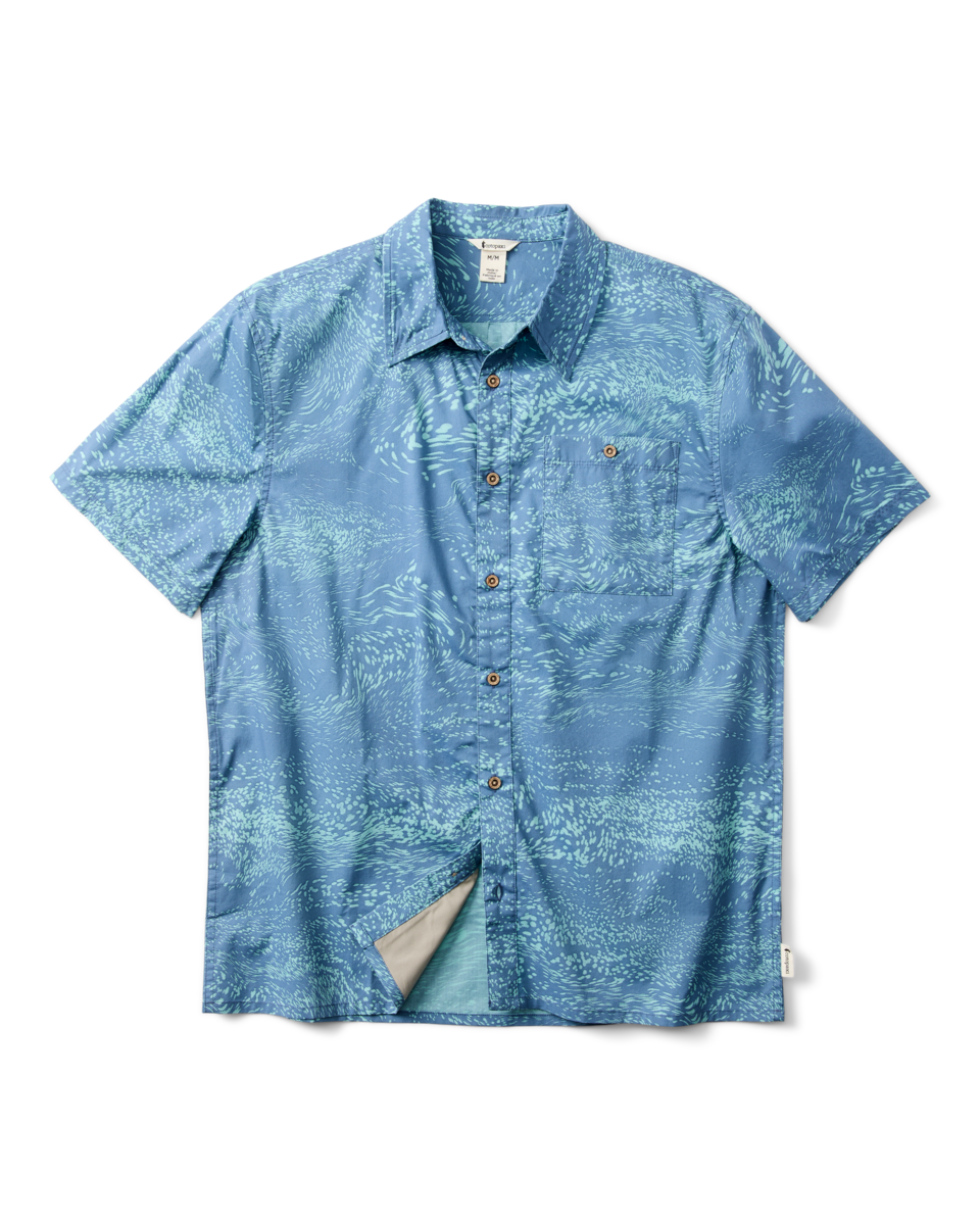 Estival Button Up Shirt - Print - Men s - Outdoor Ready Design