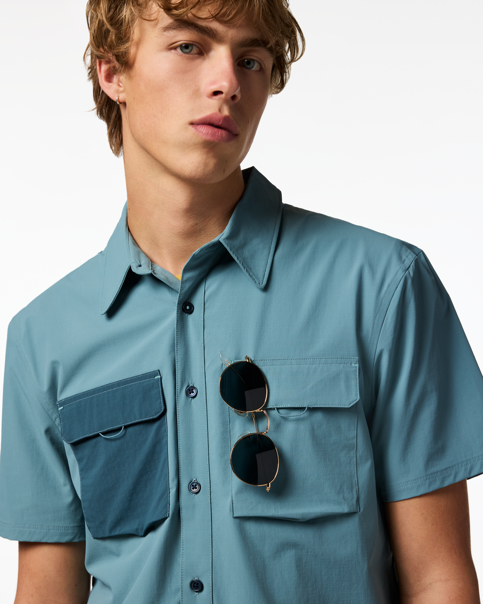 Solta Short-Sleeve Sun Shirt - Men s - Lightweight Sun Coverage