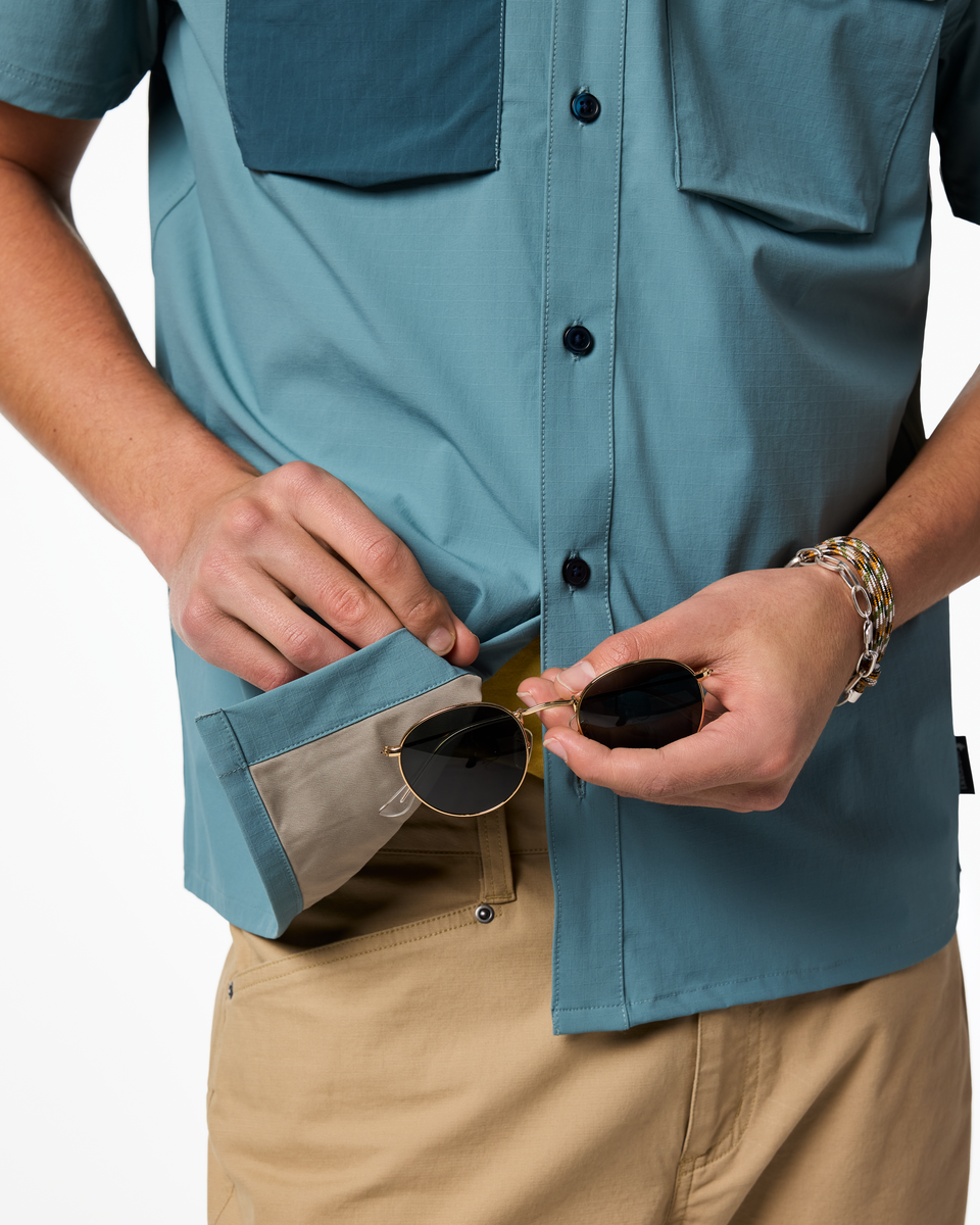 Solta Short-Sleeve Sun Shirt - Men s - Lightweight Sun Coverage