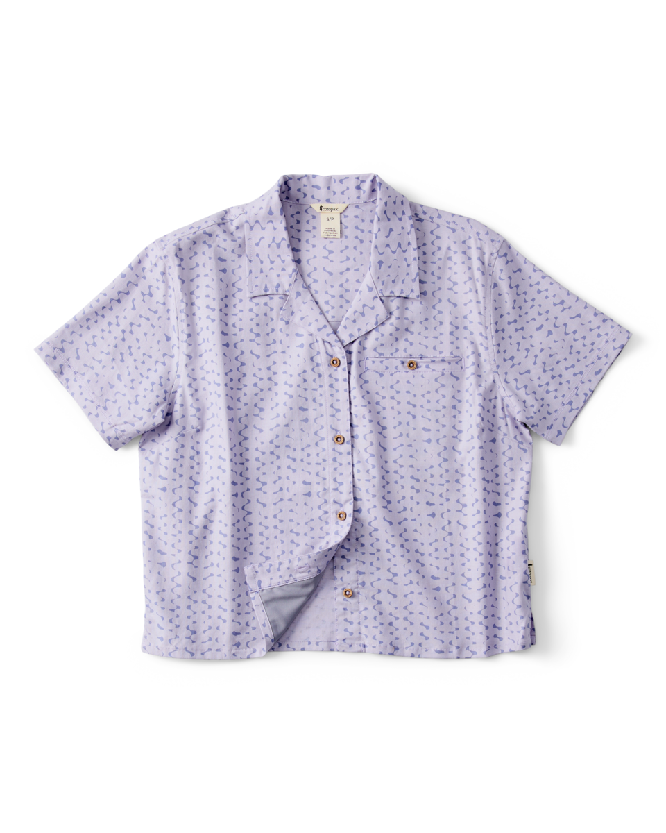 Afuera Button Up Shirt - Print - Women s - Versatile Outdoor Use