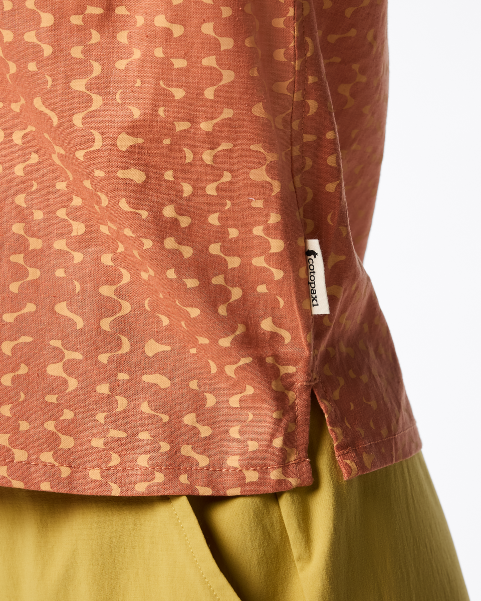 Afuera Button Up Shirt - Print - Women s - Versatile Outdoor Use
