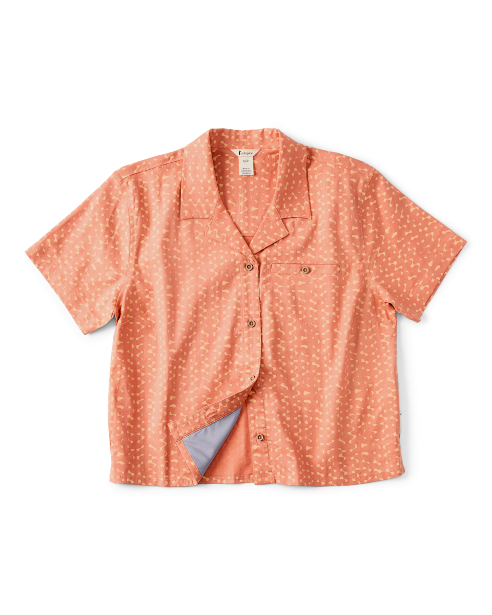 Afuera Button Up Shirt - Print - Women s - Versatile Outdoor Use