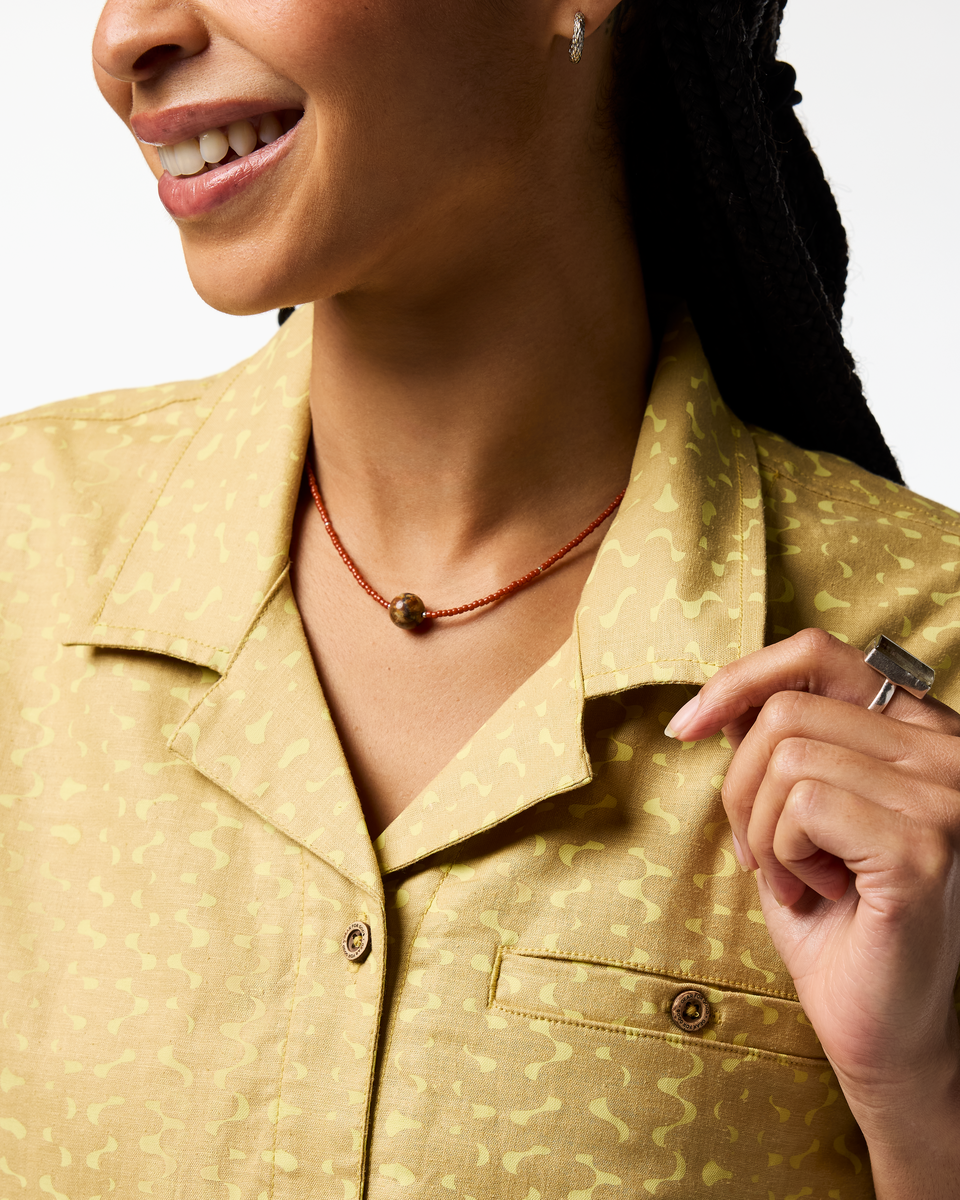 Afuera Button Up Shirt - Print - Women s - Versatile Outdoor Use