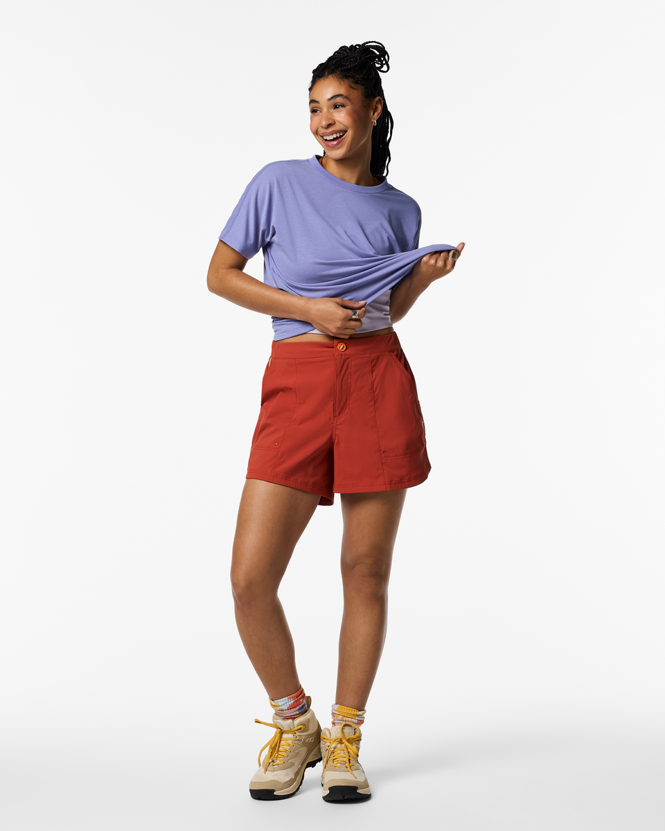Coraje 4 Tech Short - Women s - Warm Weather Movement