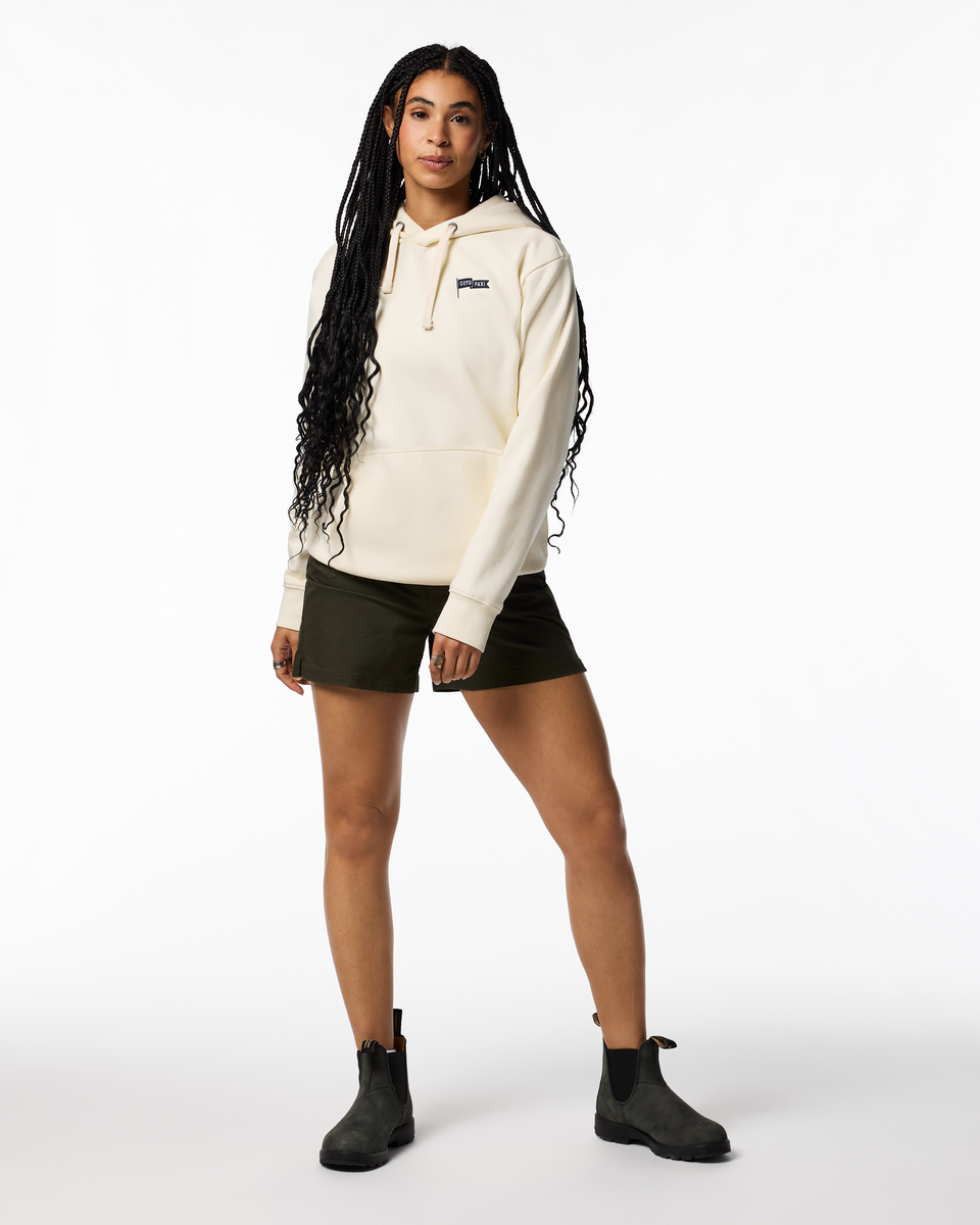 Cotopaxi Flag Pullover Hoodie - Women s - Soft Adventure Layer