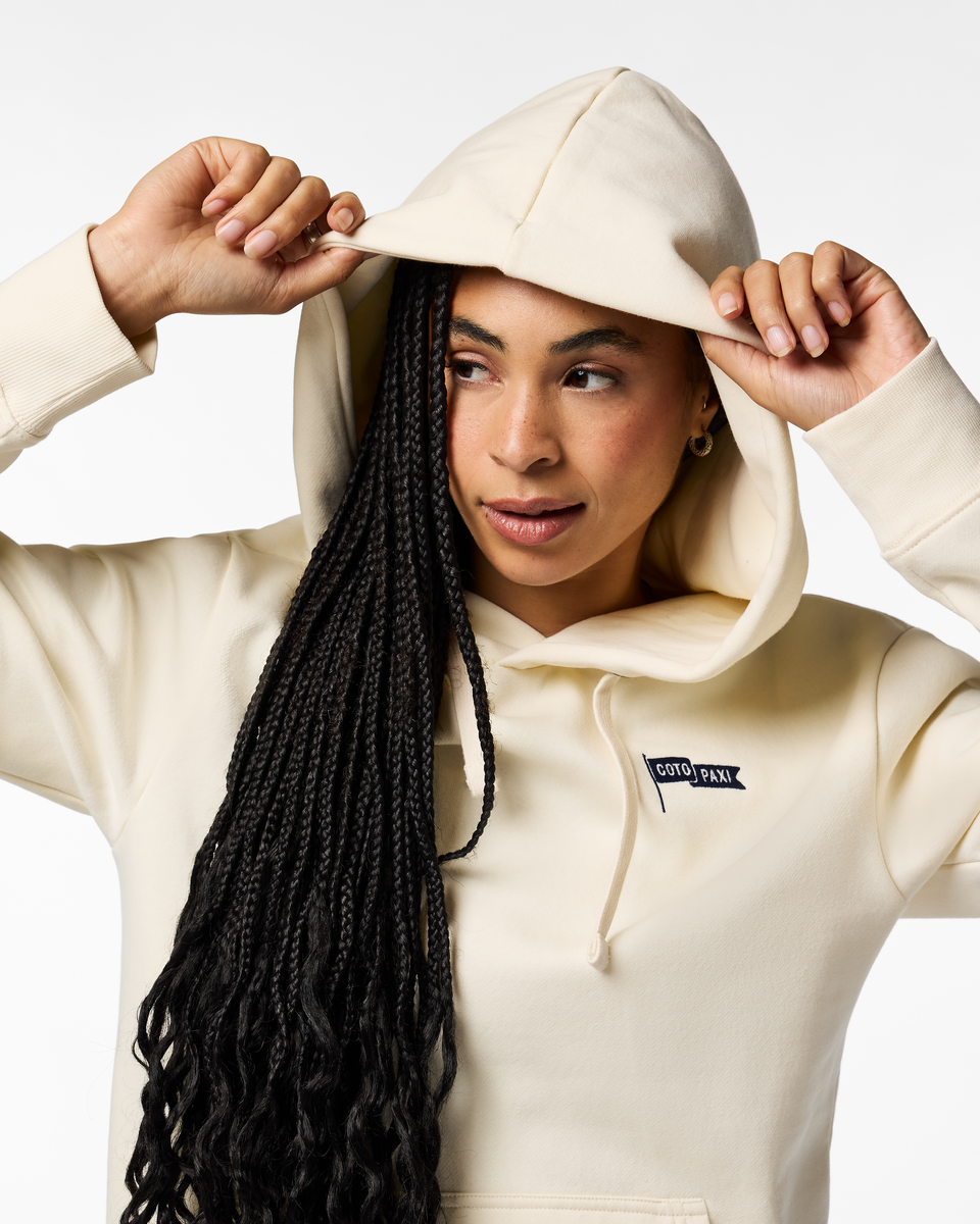 Cotopaxi Flag Pullover Hoodie - Women s - Soft Adventure Layer