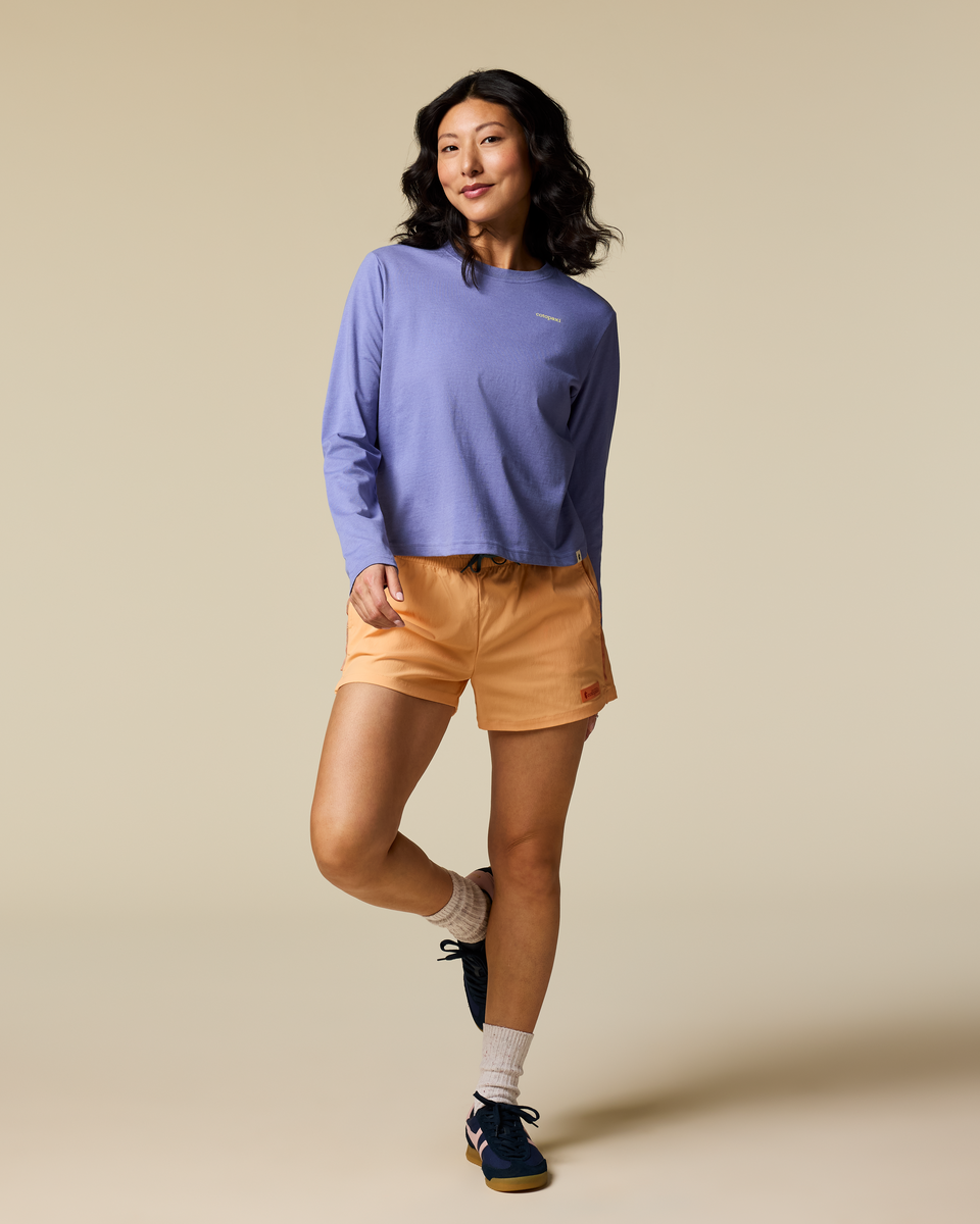 Flower Patch Long-Sleeve T-Shirt - Women s - Comfortable Everyday Wear