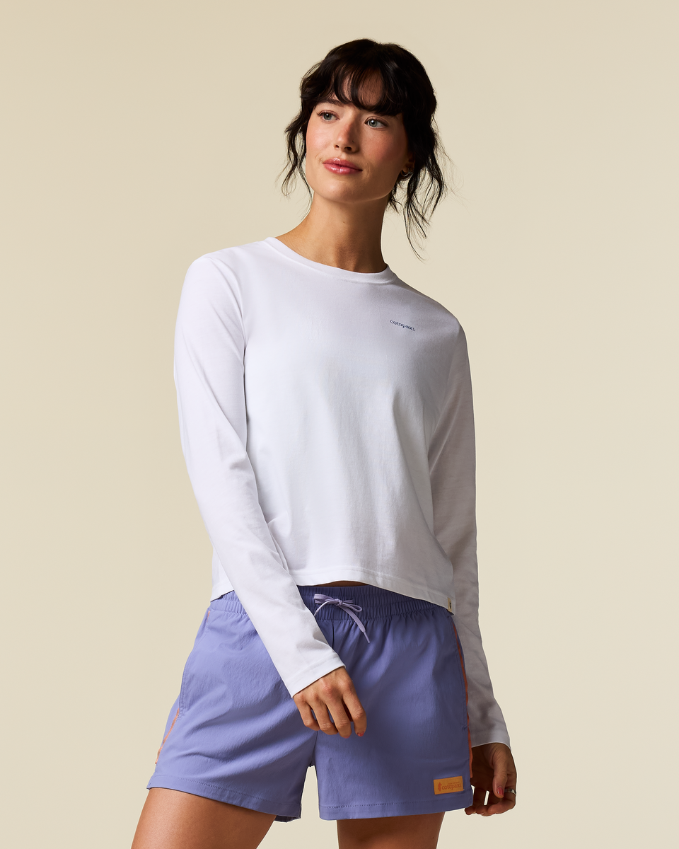 Flower Patch Long-Sleeve T-Shirt - Women s - Comfortable Everyday Wear