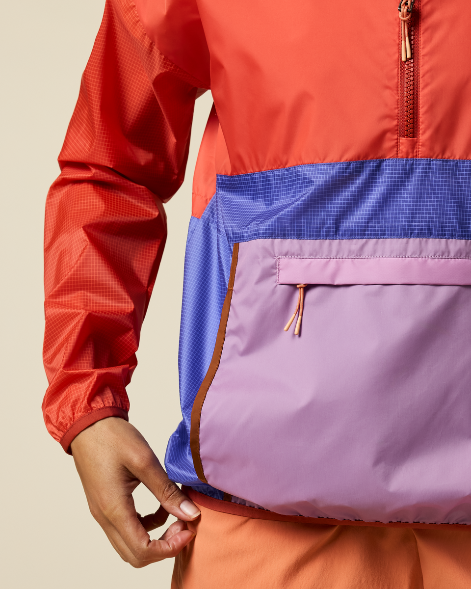 Teca Half-Zip Windbreaker - Women s - Packable Outdoor Layer
