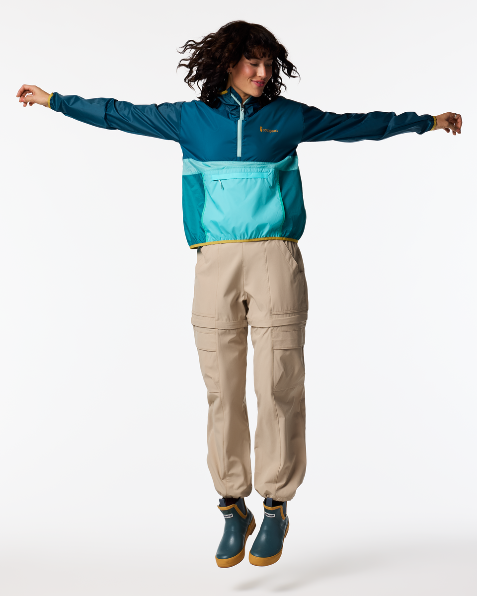 Teca Half-Zip Windbreaker - Women s - Packable Outdoor Layer
