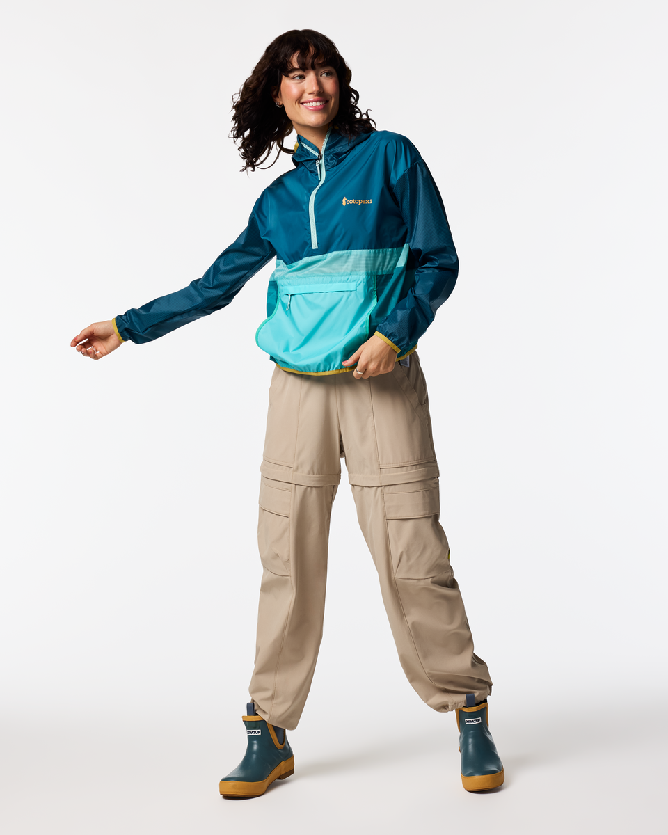 Teca Half-Zip Windbreaker - Women s - Packable Outdoor Layer