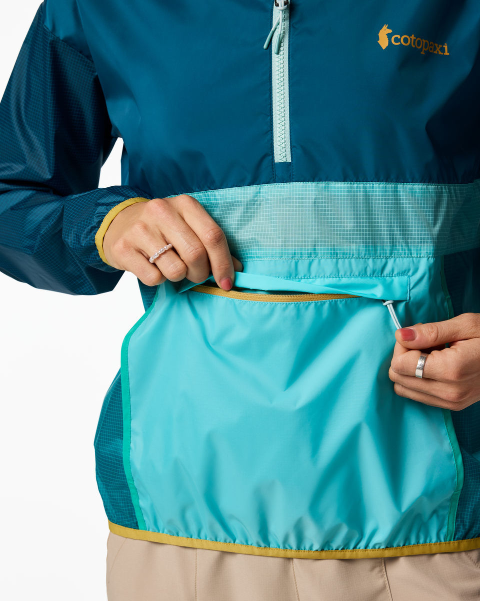 Teca Half-Zip Windbreaker - Women s - Packable Outdoor Layer